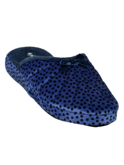 De Fonseca Pantofole donna scmosciate a pois