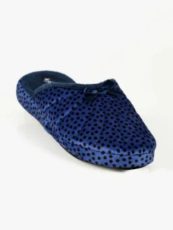De Fonseca Pantofole donna scmosciate a pois