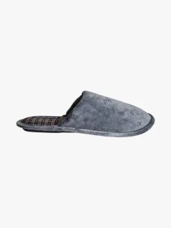 De Fonseca Pantofole invernali da uomo scamosciate - grigio scuro