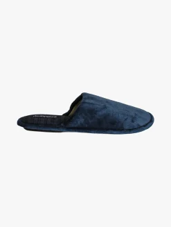 De Fonseca Pantofole invernali da uomo scamosciate - blu scuro