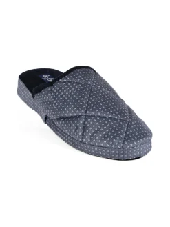De Fonseca Pantofole uomo in tessuto bicolor