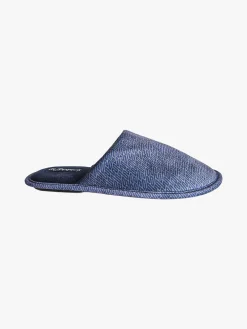 De Fonseca Pantofole uomo invernali con stampe - blu scuro