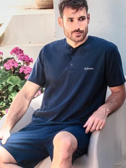 De Fonseca Pigiama corto da uomo in cotone