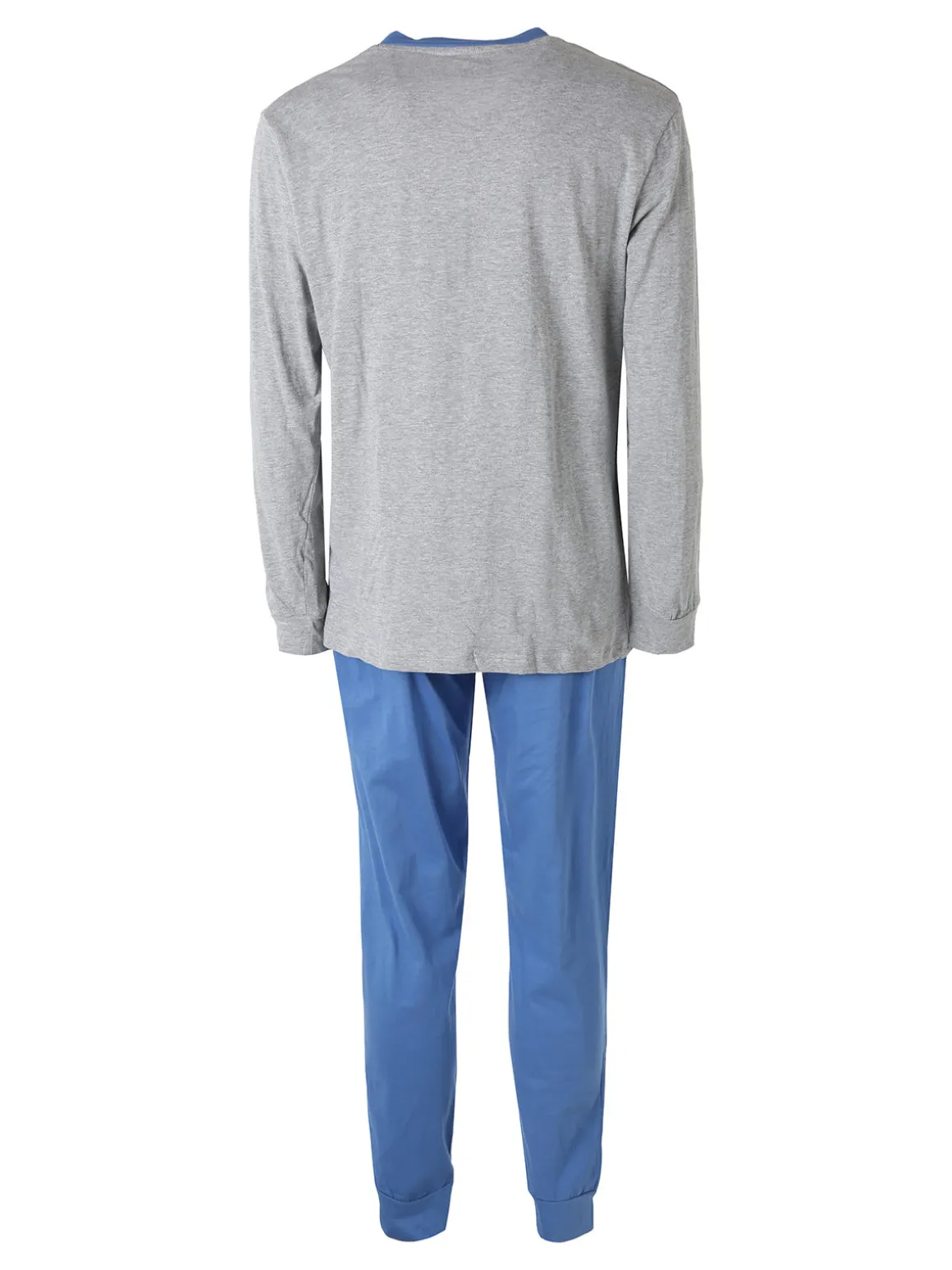 De Fonseca Pigiama lungo da uomo in cotone - blu