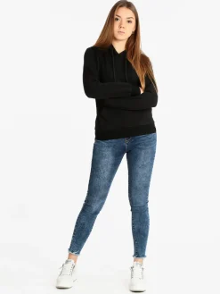 Dekuba Felpa leggera donna con cappuccio