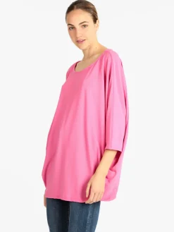 Deva Moda Maxi blusa donna con manica a pipistrello