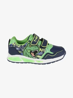 Dinosaur Sneakers da bambino con strappi e luci