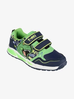 Dinosaur Sneakers da bambino con strappi e luci