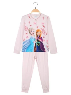 Disney Frozen Pigiama lungo da bambina in cotone