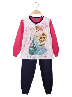 Disney Frozen Pigiama lungo da bambina in cotone