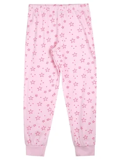 Disney Frozen Pigiama lungo da bambina in cotone con stampa - rosa