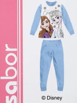 Disney Frozen Pigiama lungo da bambina in caldo cotone