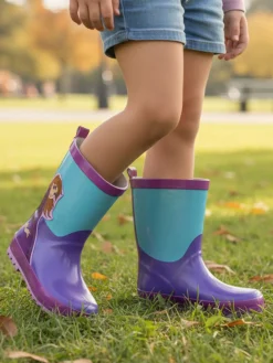 Disney Frozen Stivali pioggia da bambina - multicolore