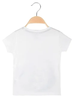 Disney Frozen T-shirt bambina in cotone con stampa