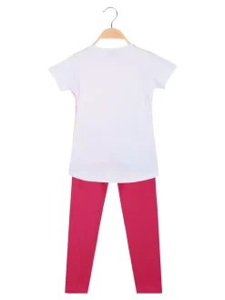 Disney Princess Completo corto da bambina con leggings