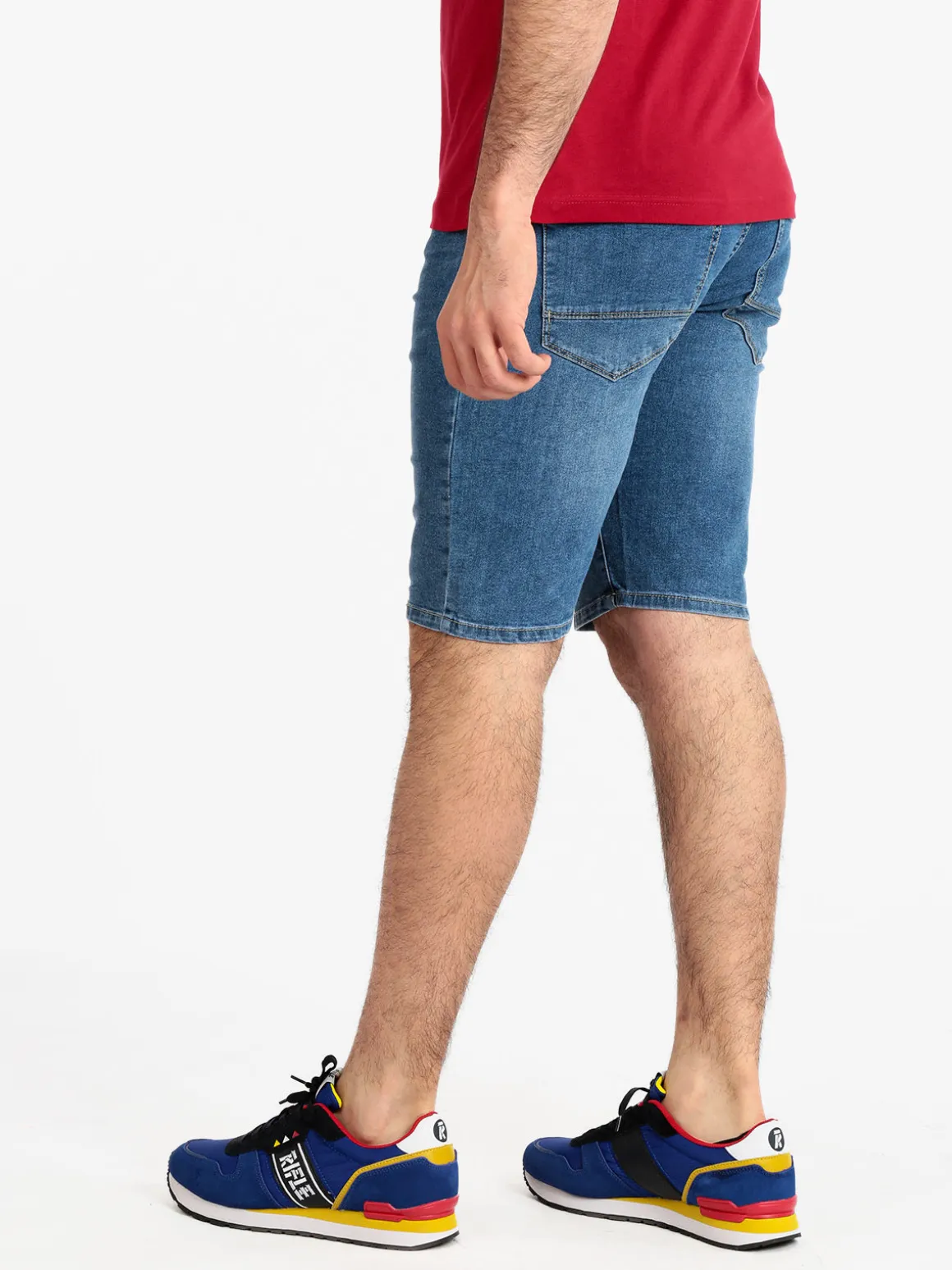 3-D Jeans Bermuda in jeans uomo