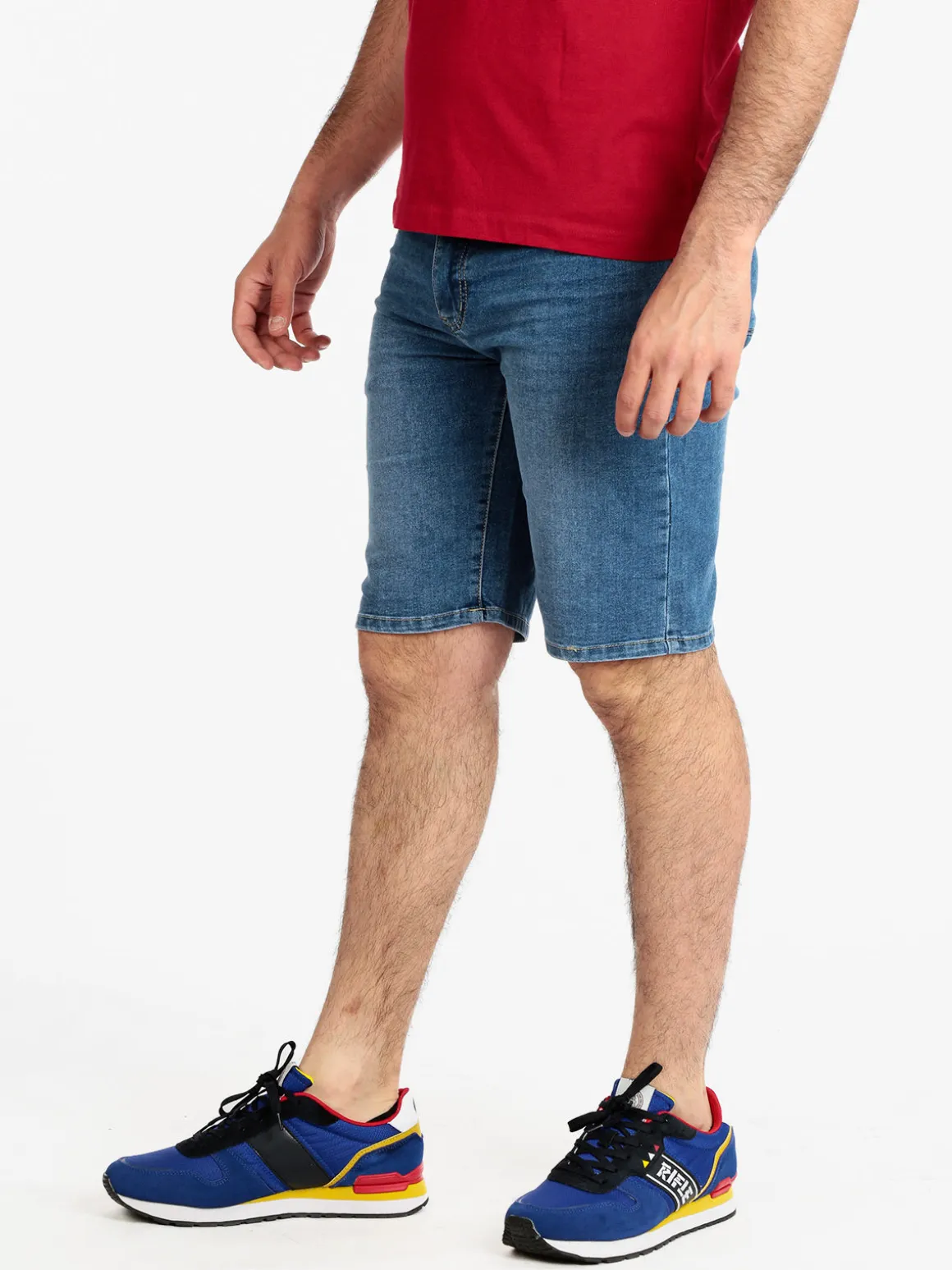 3-D Jeans Bermuda in jeans uomo