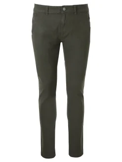 3-D Jeans Pantaloni da uomo slim fit in cotone - militare