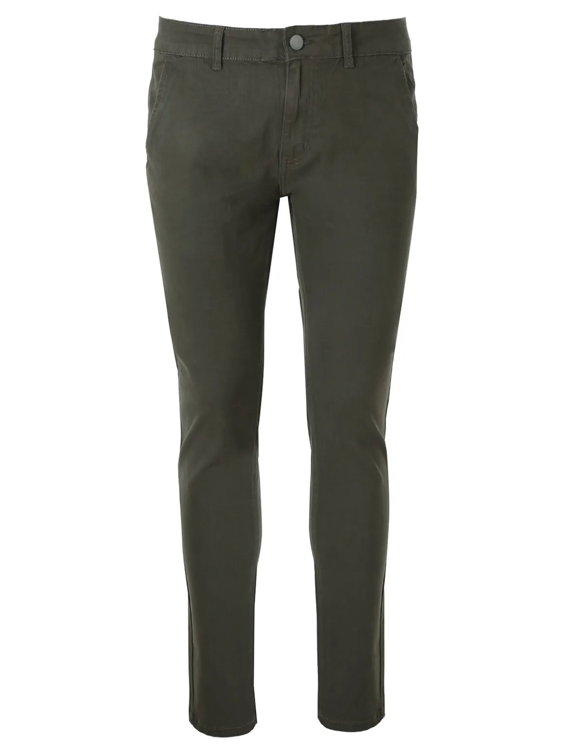 3-D Jeans Pantaloni da uomo slim fit in cotone - militare