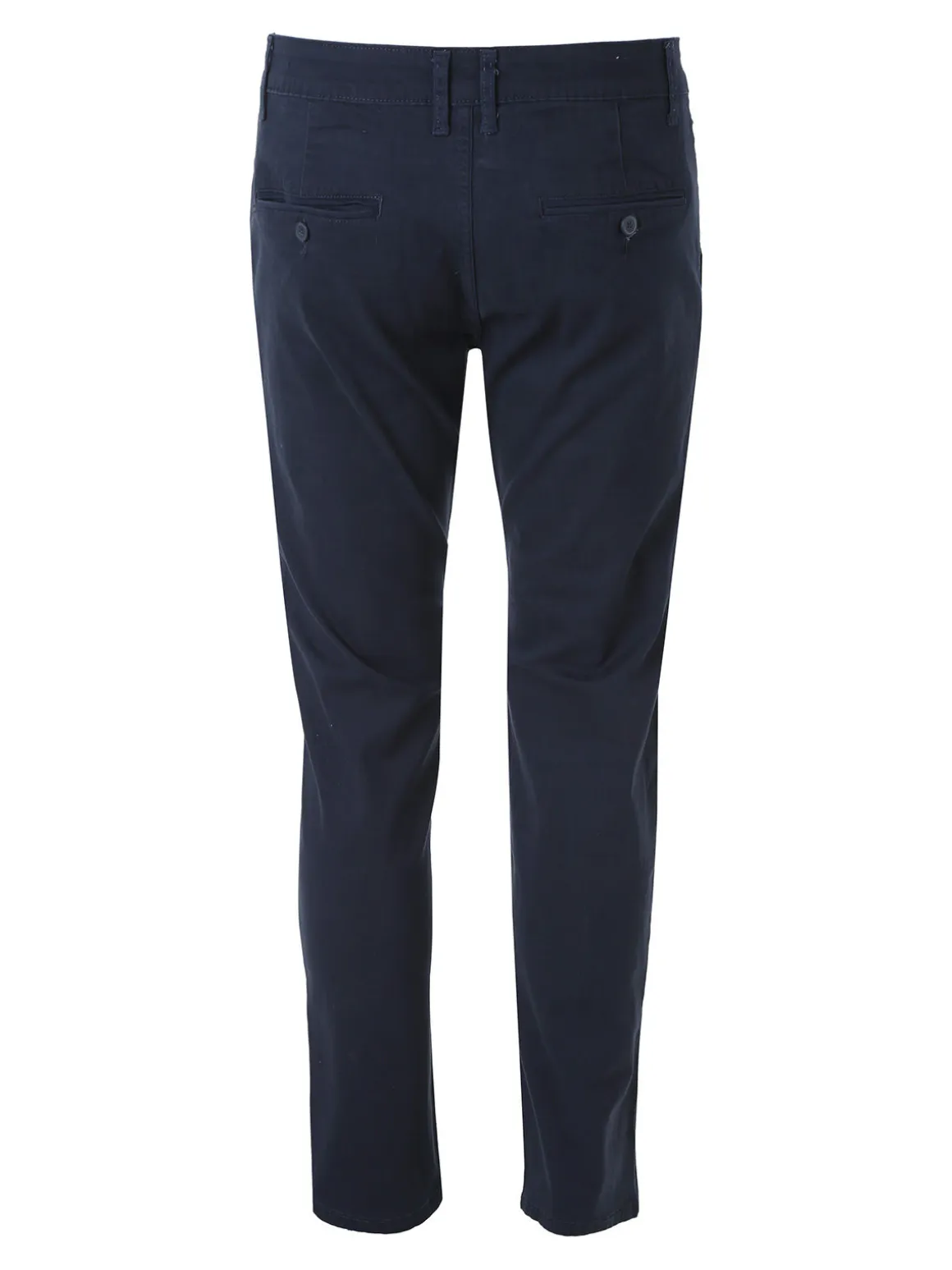 3-D Jeans Pantaloni da uomo slim fit in cotone taglie grandi - blu scuro
