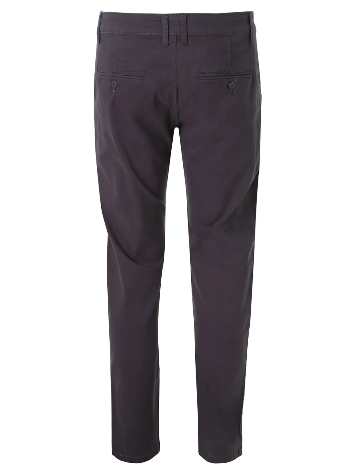 3-D Jeans Pantaloni da uomo slim fit in cotone taglie grandi - grigio scuro