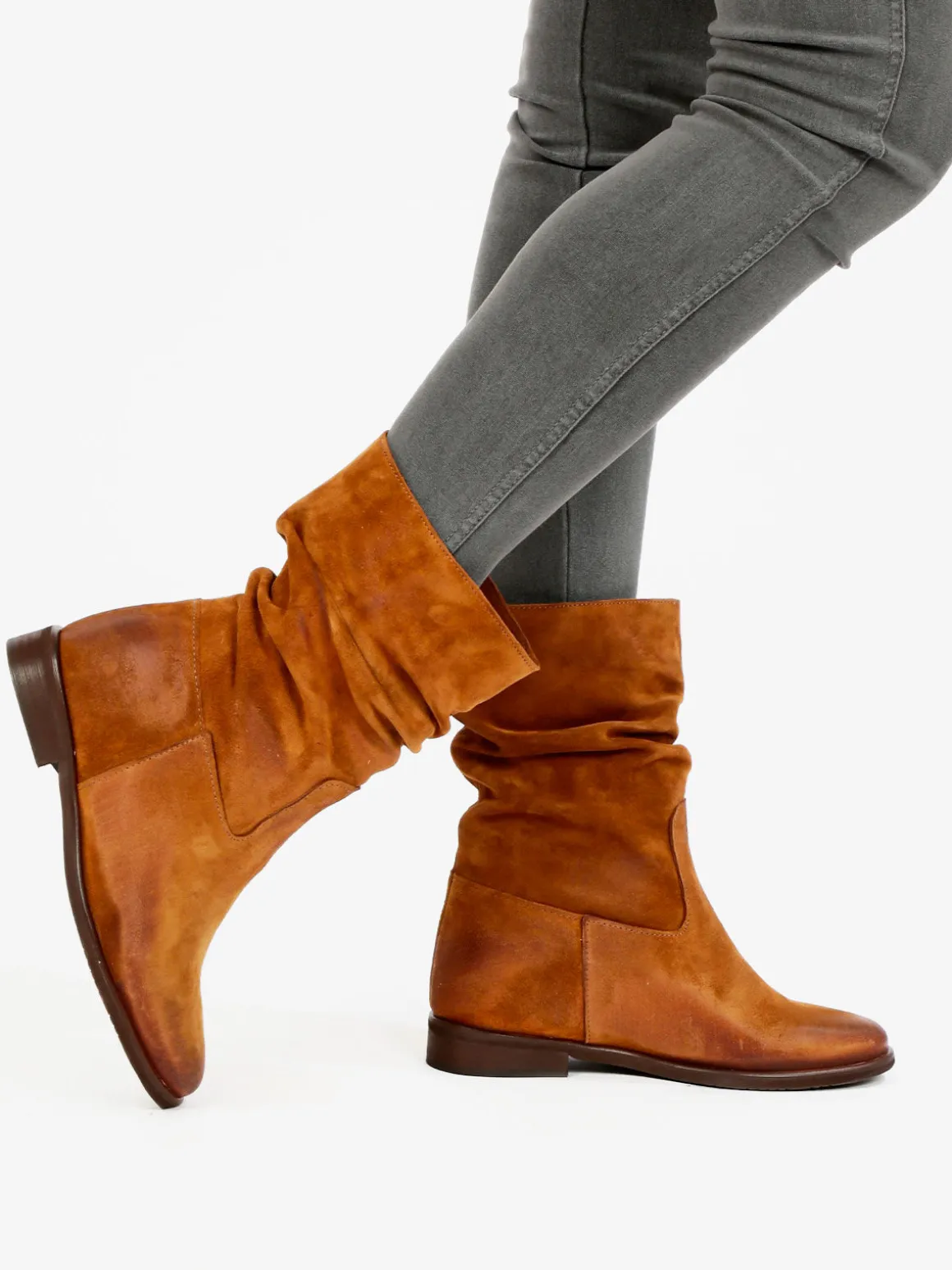 Dolce Moda Stivaletti in pelle bassi da donna