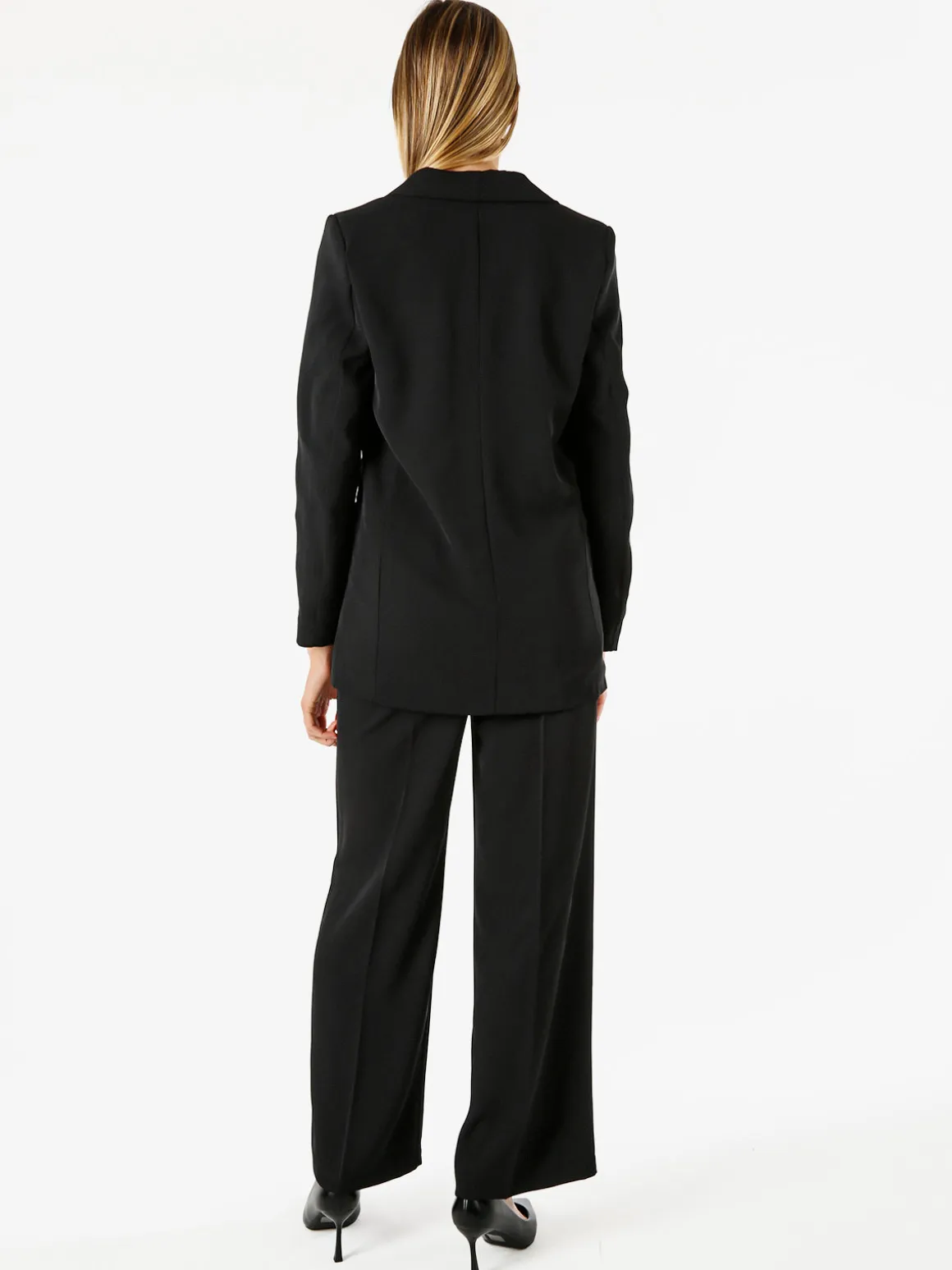 Doremi Completo elegante da donna con giacca e pantaloni - nero