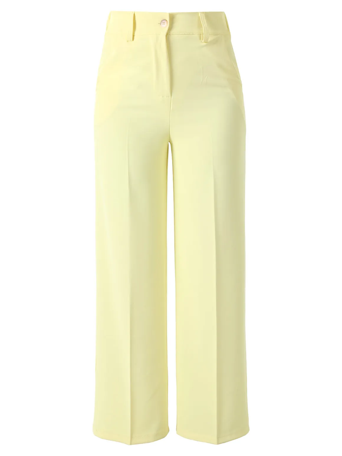 Doremi Completo elegante da donna con giacca e pantaloni - giallo