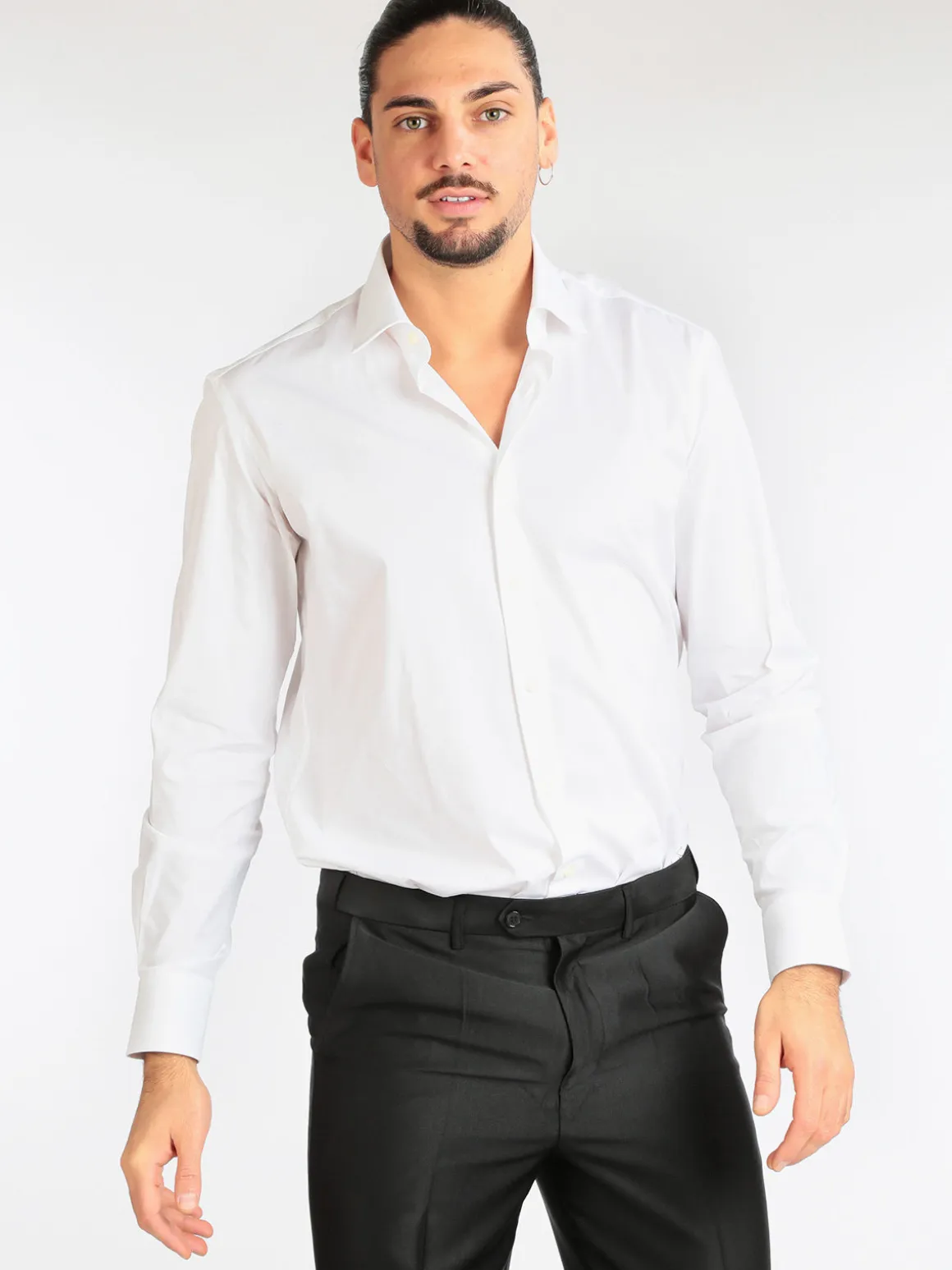 Edoardo Borghese Camicia da uomo regular fit