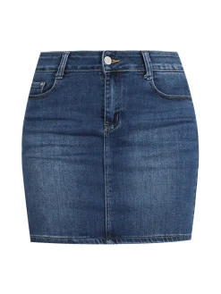 Eilous Jeans Gonna corta in jeans