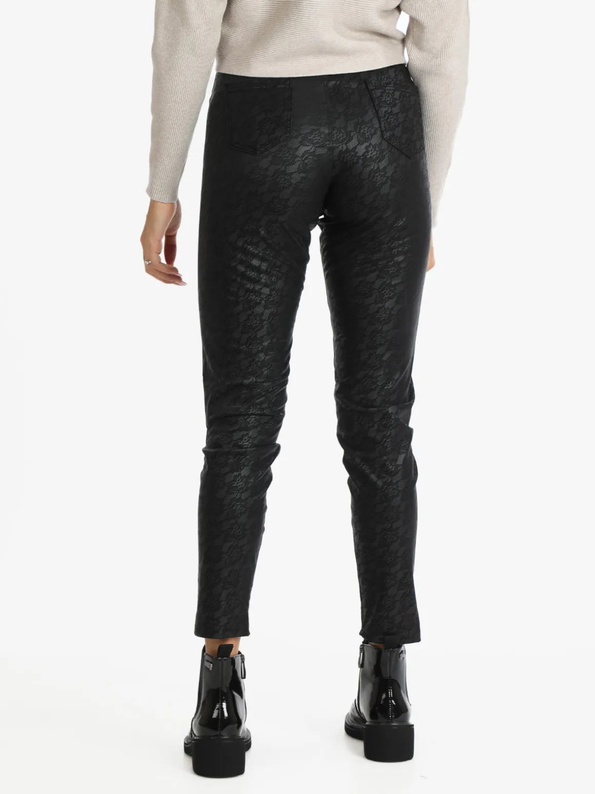 Eletta Leggings donna con ricami