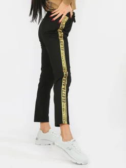 Eletta Pantaloni sportivi donna con scritta laterale