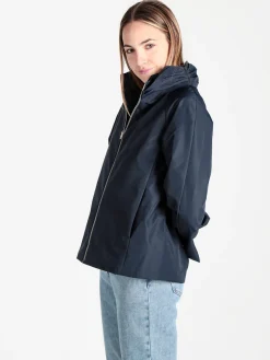 Ellen Rose Giacca a vento da donna con zip