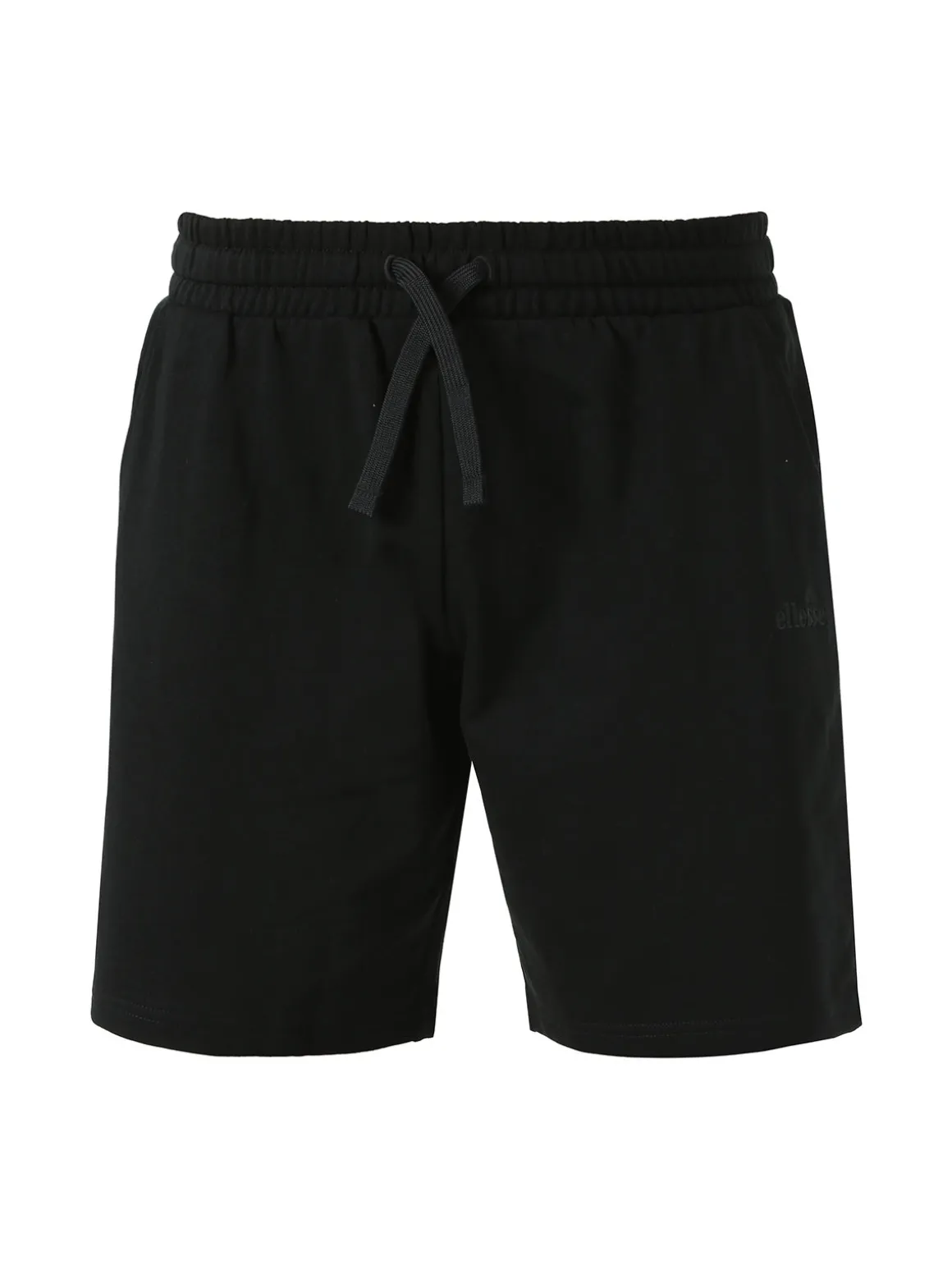 Ellesse Bermuda da uomo in felpa con coulisse - nero