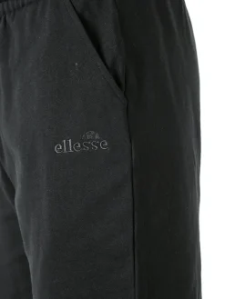 Ellesse Bermuda da uomo in felpa con coulisse - nero