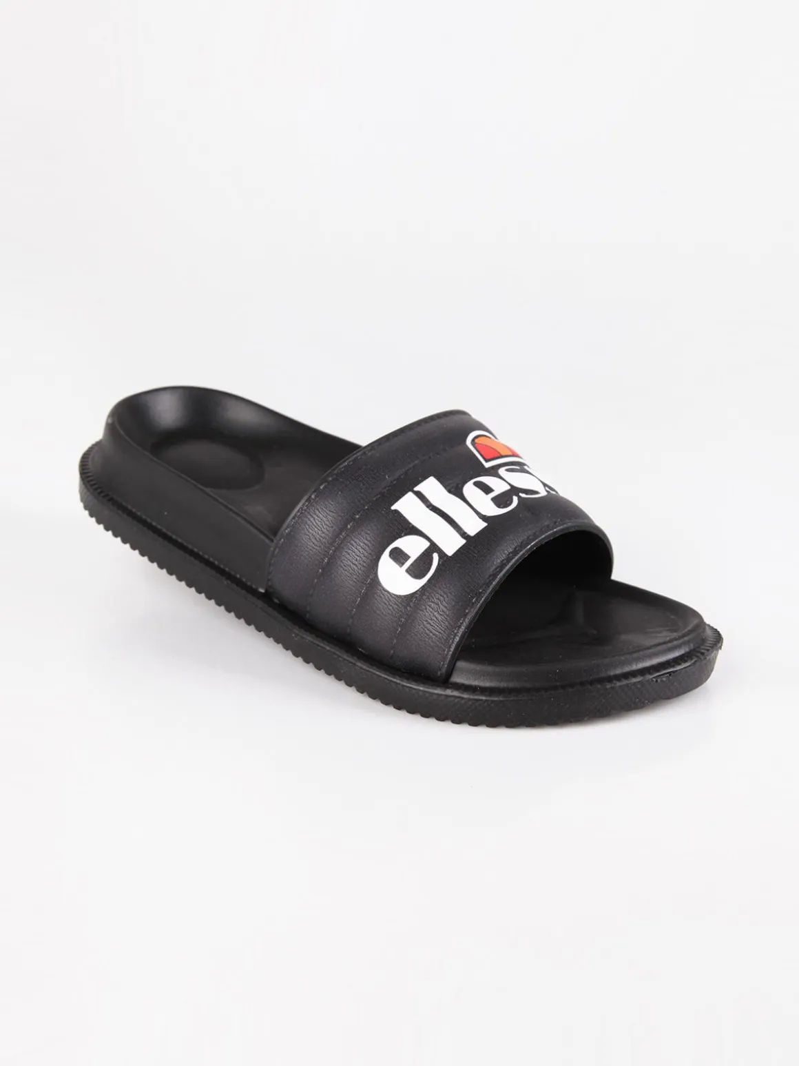 Ellesse Ciabatte in gomma con stampa nero