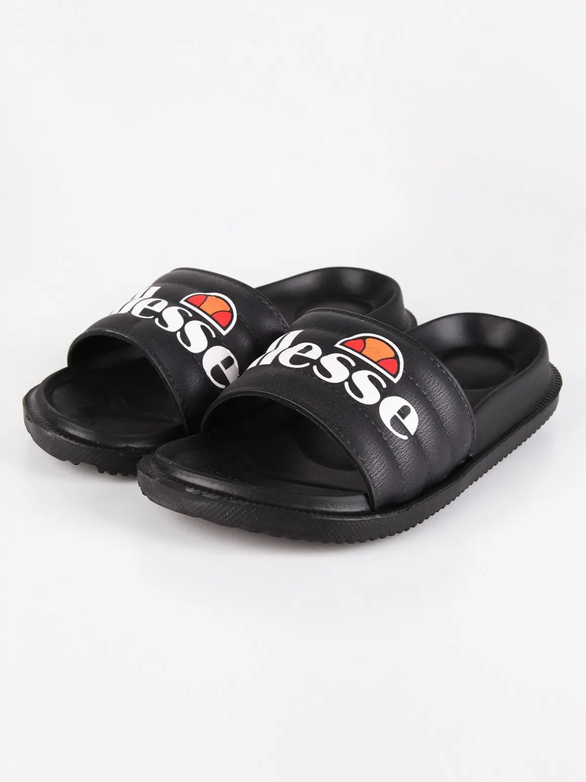 Ellesse Ciabatte in gomma con stampa nero