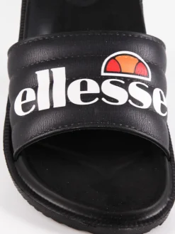Ellesse Ciabatte in gomma con stampa nero