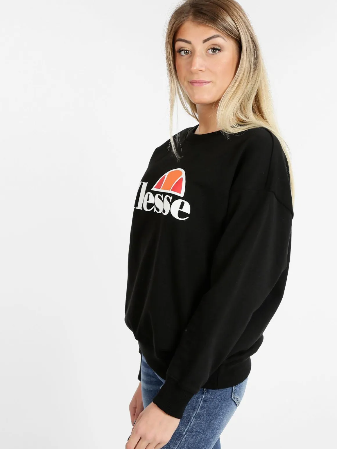 Ellesse Felpa a girocollo in cotone