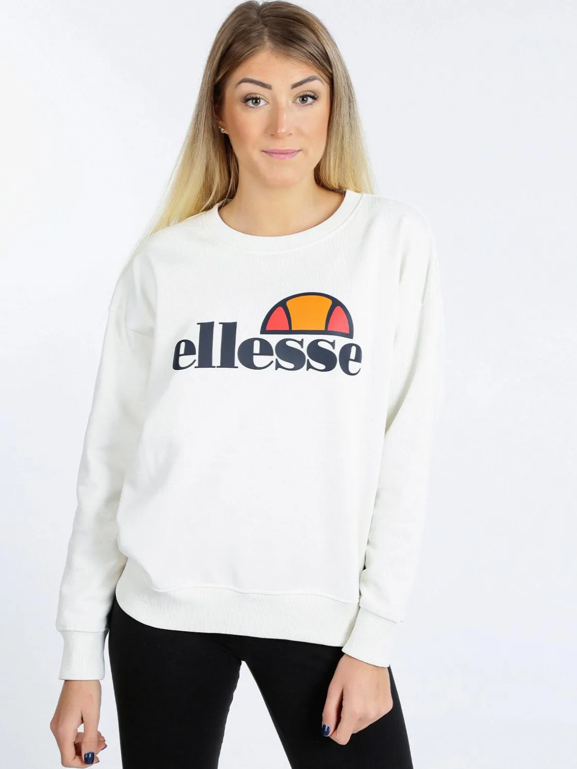 Ellesse Felpa a girocollo in cotone