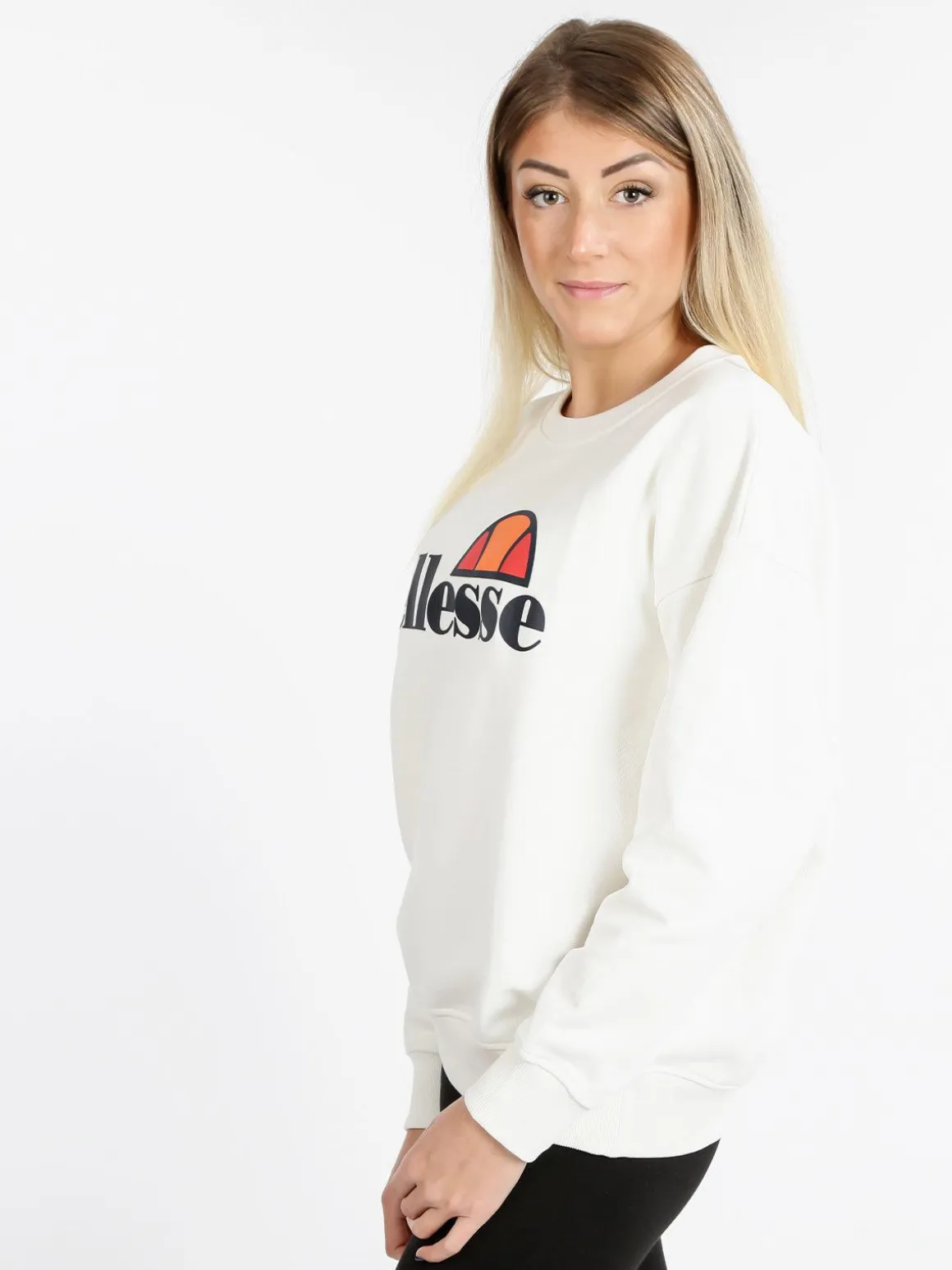 Ellesse Felpa a girocollo in cotone