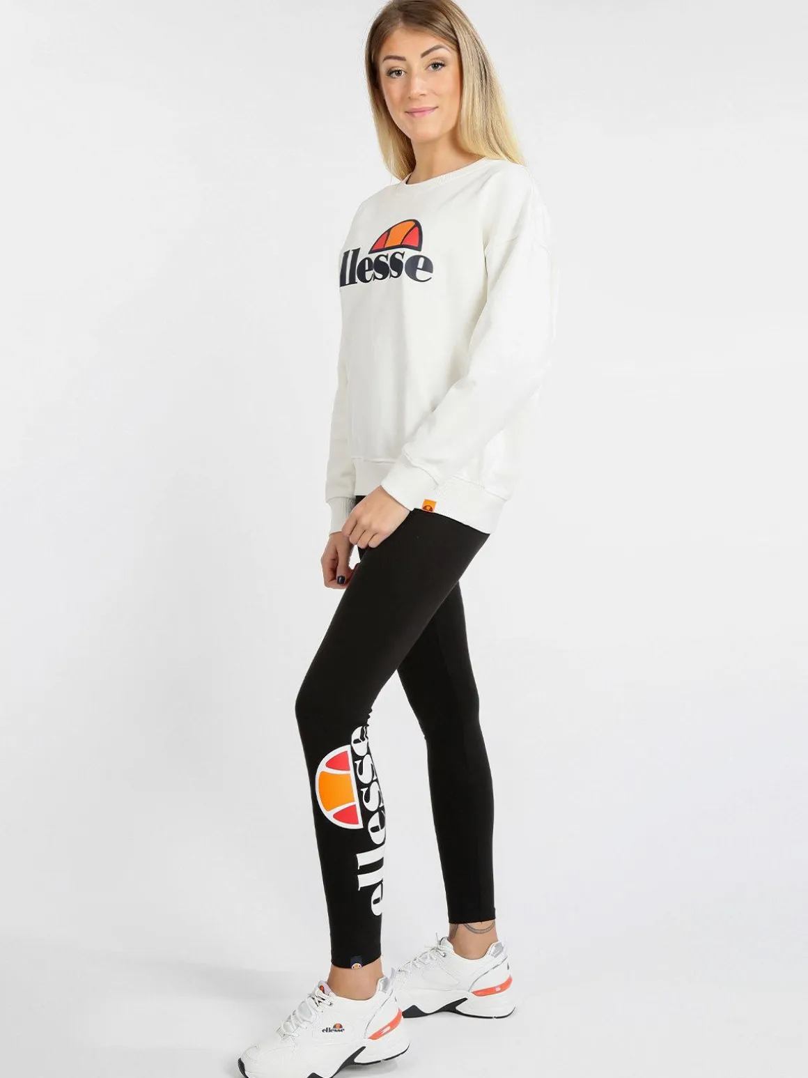 Ellesse Felpa a girocollo in cotone