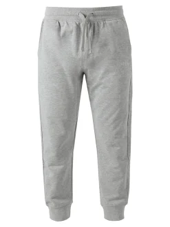 Ellesse Pantaloni tuta da uomo in felpa di cotone con coulisse e polsini - grigio