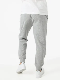 Ellesse Pantaloni tuta da uomo in felpa di cotone con coulisse e polsini - grigio