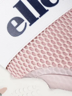 Ellesse Scarpe slip on in tessuto con zeppa