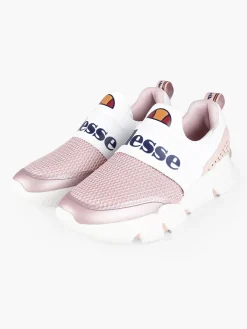 Ellesse Scarpe slip on in tessuto con zeppa