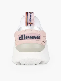 Ellesse Scarpe slip on in tessuto con zeppa