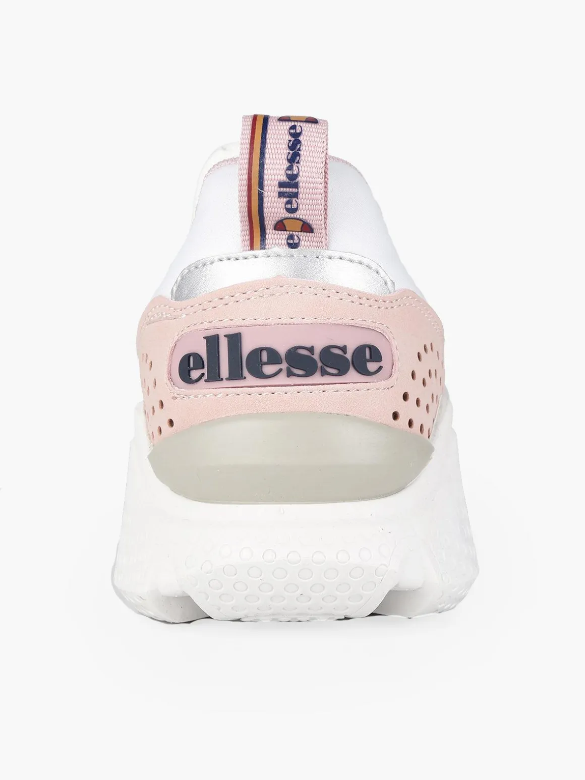 Ellesse Scarpe slip on in tessuto con zeppa