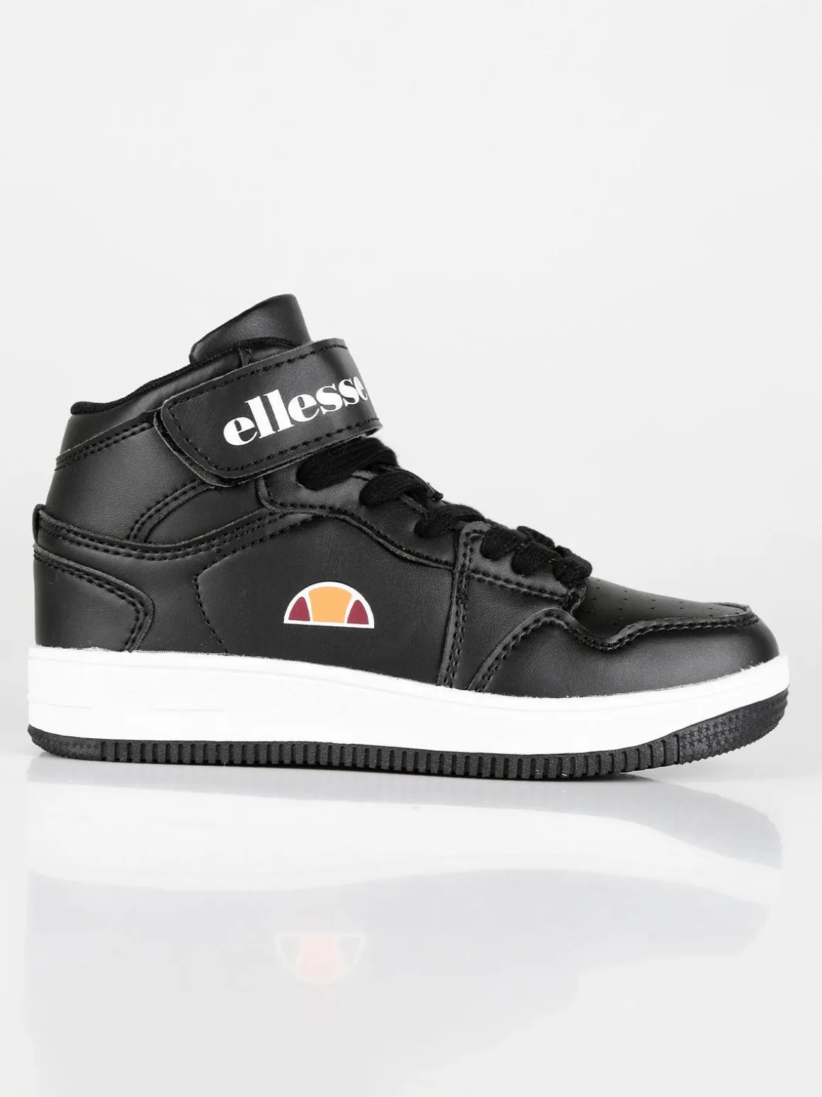Ellesse Sneakers alte con strappo in ecopelle