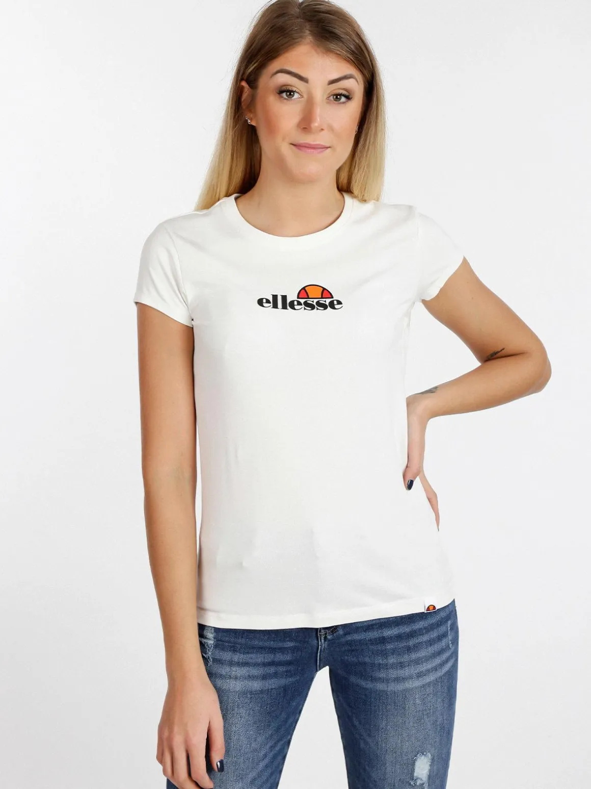 Ellesse T-shirt donna a maniche corte con stampa